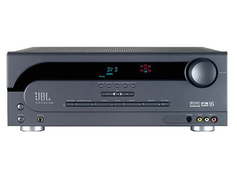 DCR 600 II - Black - Dolby Digital/DTS Receiver w/Logic 7 Decoding. Part of the CINEMA PROPACK 600 II system. - Hero